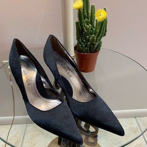 Rampage Black High Heels Shoes Size 7.5M
